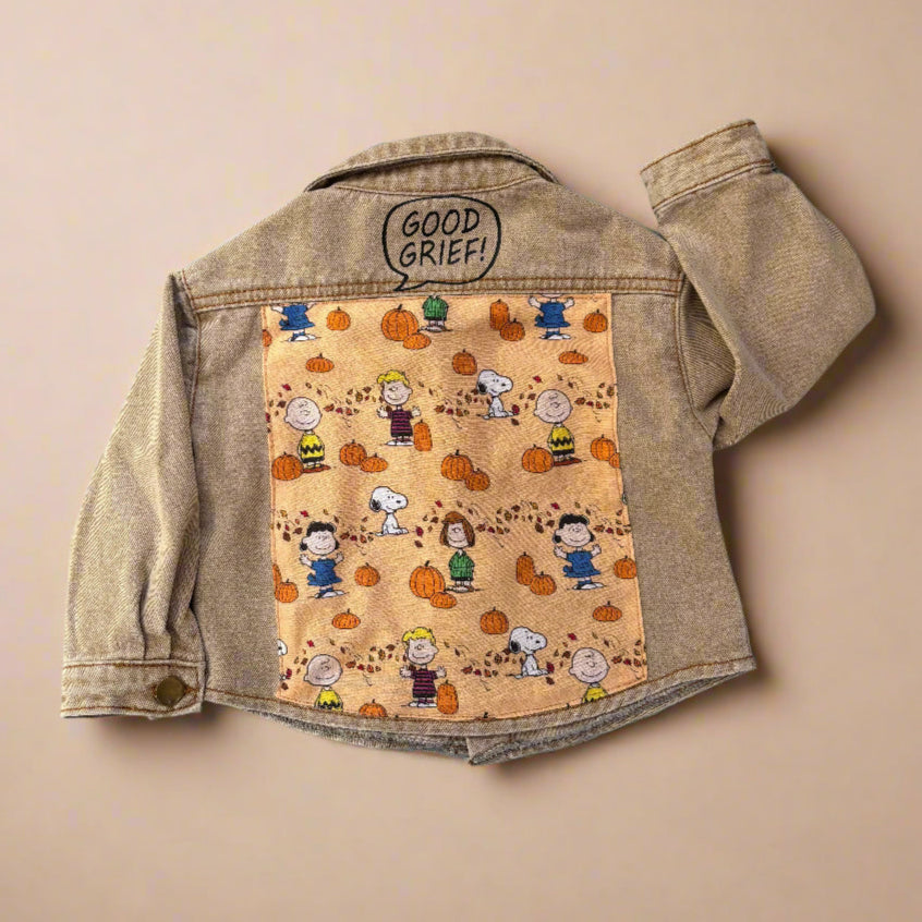 The Great Pumpkin Patch Denim Jacket