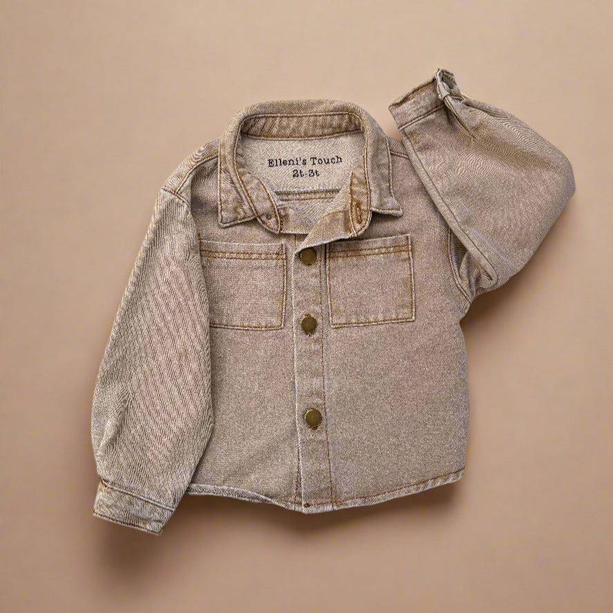 The Great Pumpkin Patch Denim Jacket