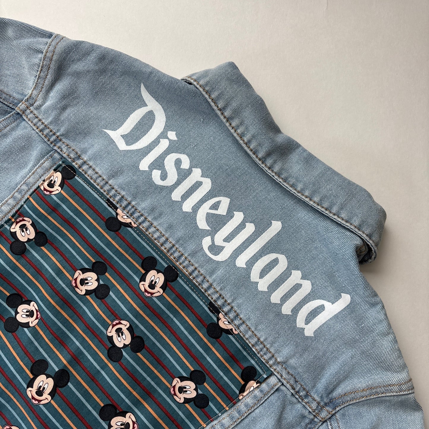 Disneyland Mickey Denim Jacket 8-10