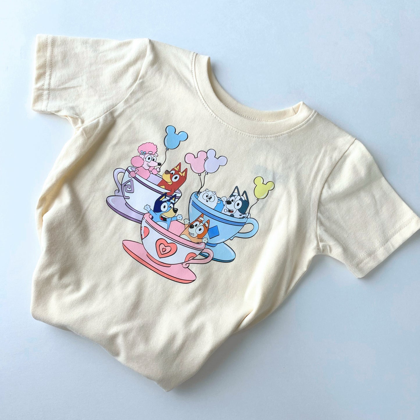 Bluey Cup Tee (3t-7)