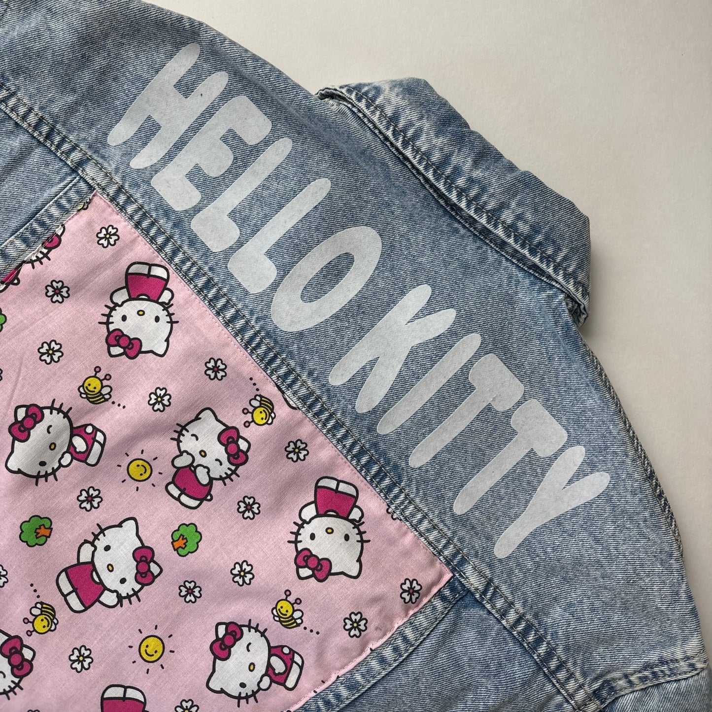 Hello Kitty Denim Jacket 10-12, 14