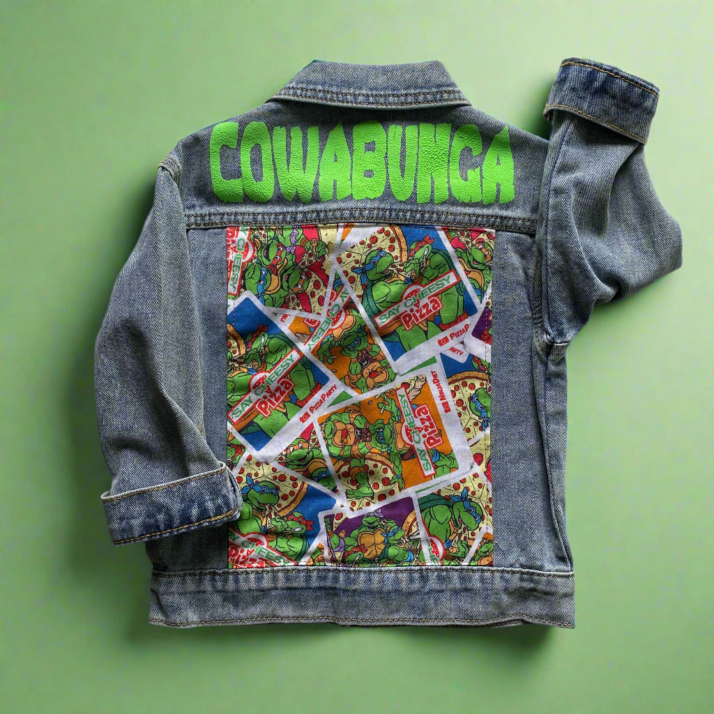 Ninja Turtle Glow in the Dark Denim Jacket