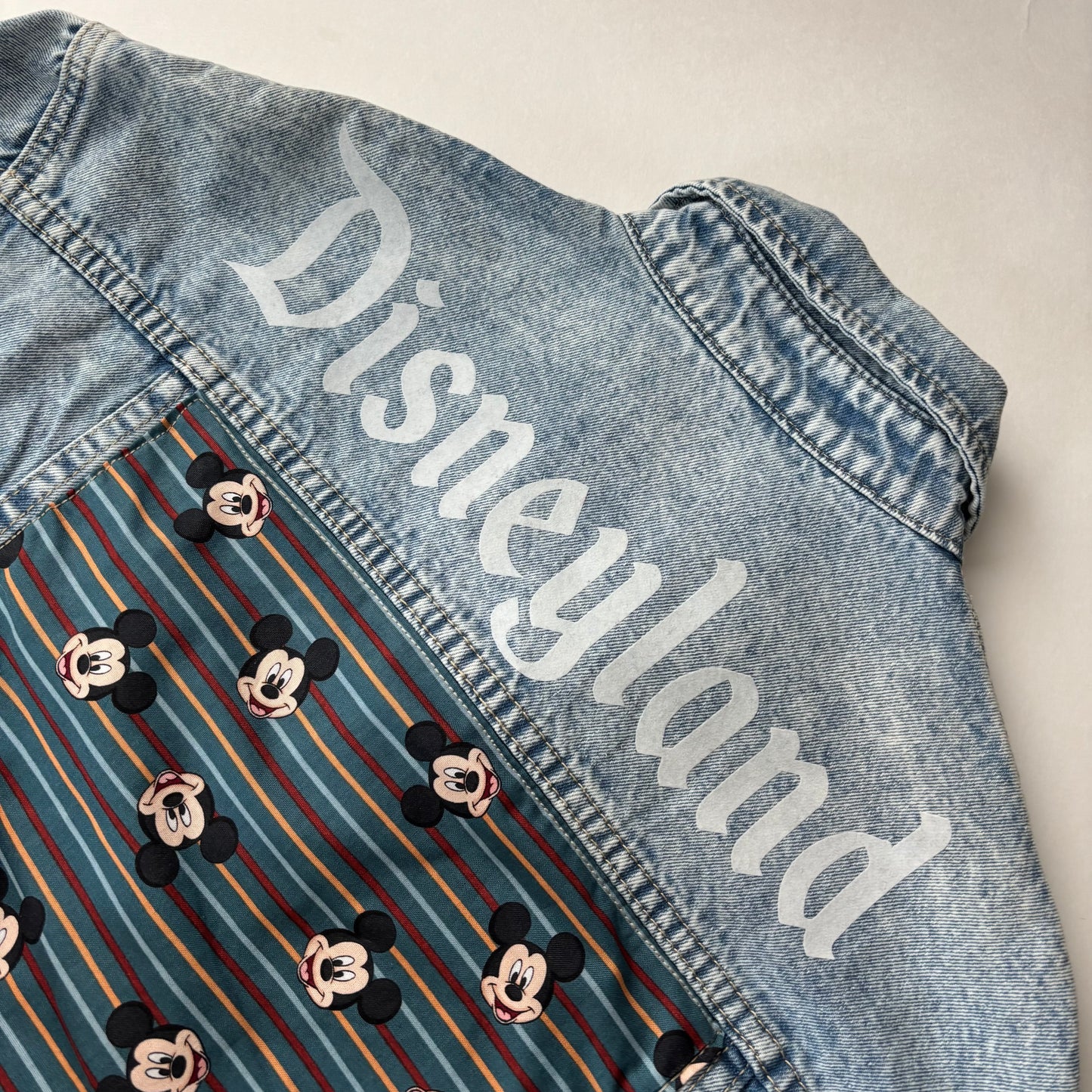 Disneyland Mickey Denim Jacket 10-12, 14