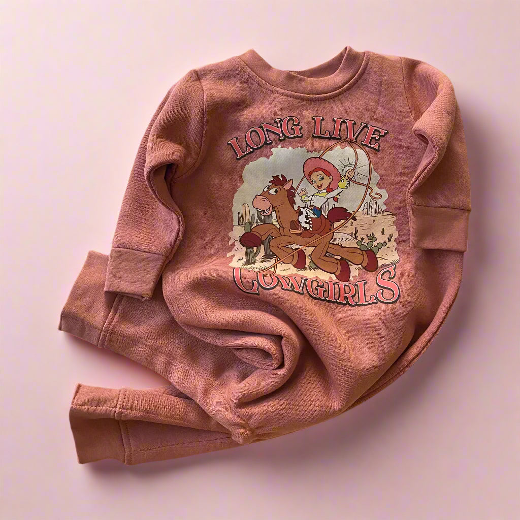 Long Live Cowgirl Crew Onesie (12months-18months)