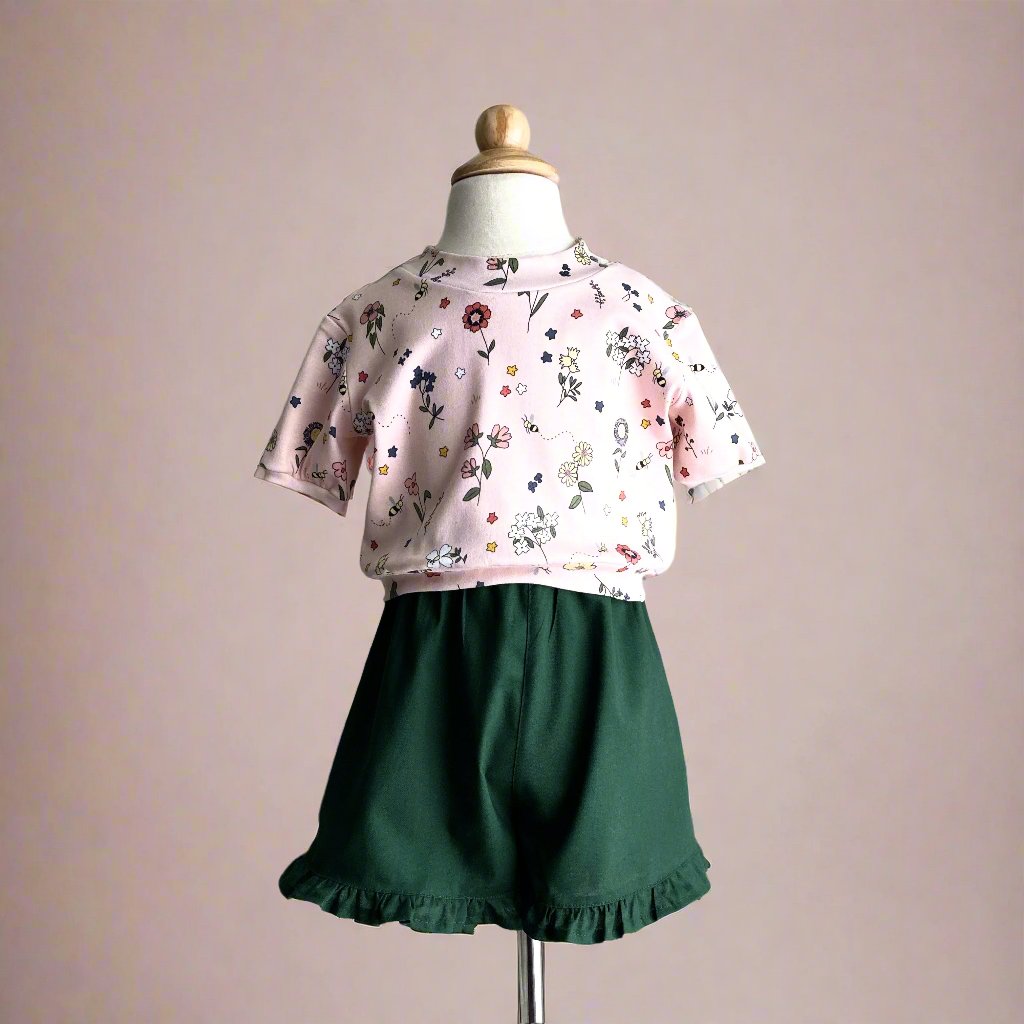 Marcy Ruffle Shorts