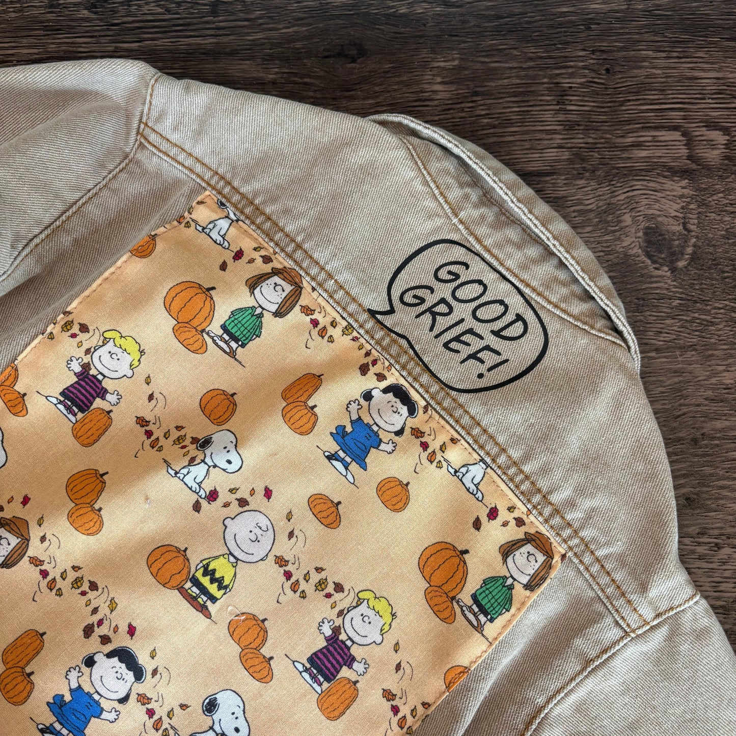 The Great Pumpkin Patch Denim Jacket