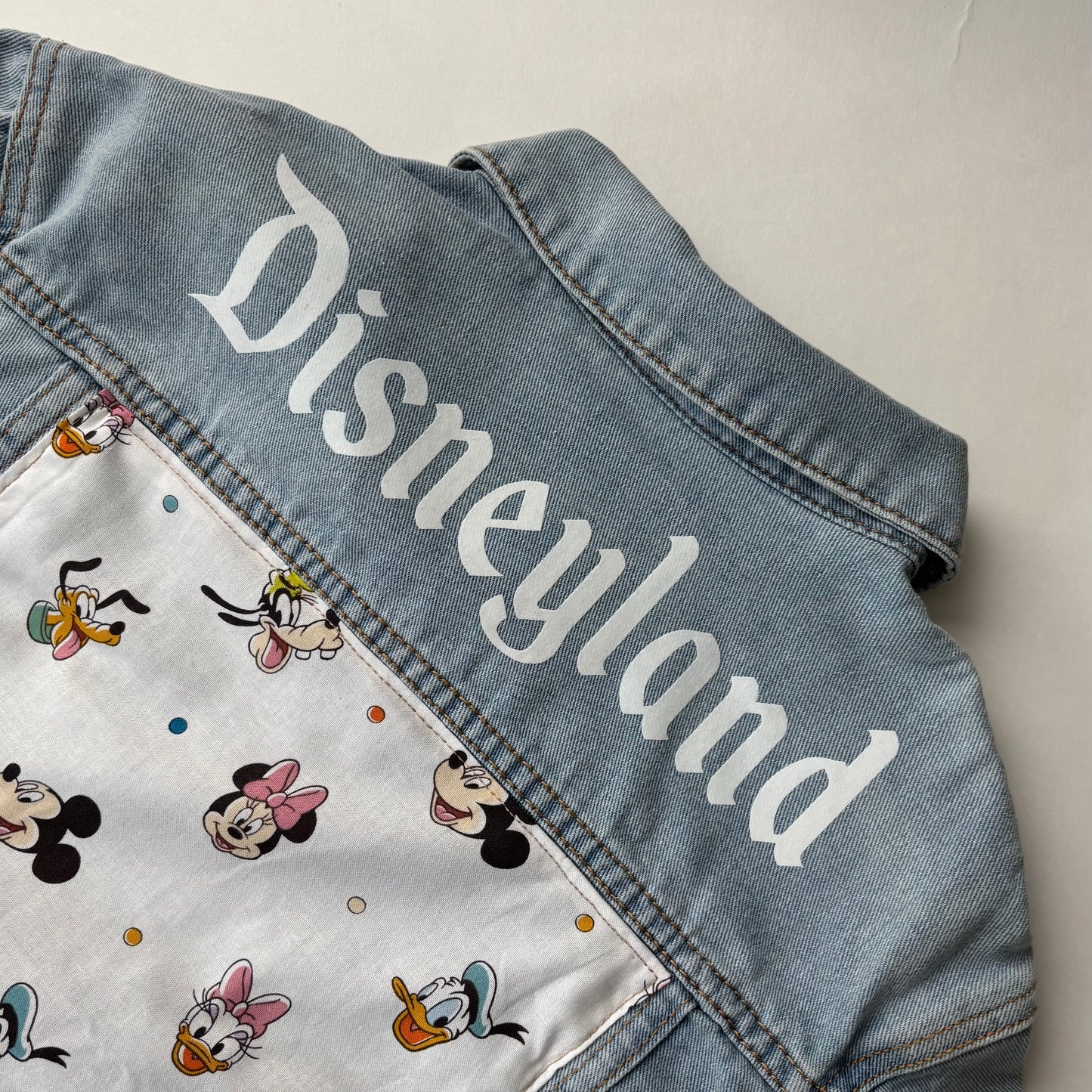 Disneyland Main Characters Denim Jacket 8-10yrs.