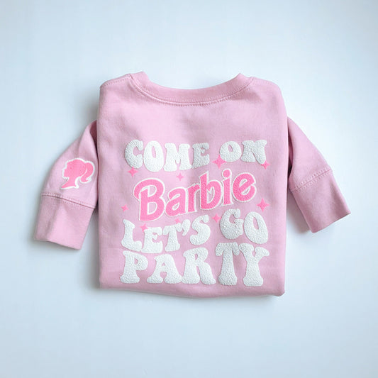 Barbie Crew Sweater (3t-7)