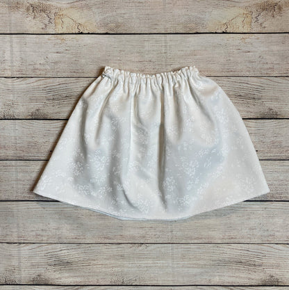 Lacy Denim Skirt