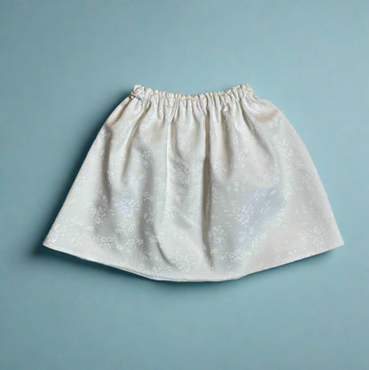 Lacy Denim Skirt